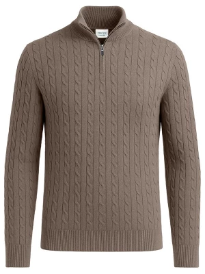 Foto van product Vercate Trui 'No. 31' taupe
