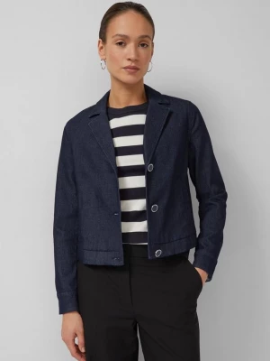 Foto van product Verkort jasje met reverskraag s.Oliver blauw