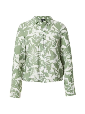 Foto van product VERO MODA Blouse 'JOSIE' donkergroen / wit