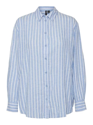 Foto van product VERO MODA Blouse 'VMLinn' blauw / offwhite
