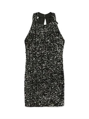 Foto van product VERO MODA Cocktailjurk 'VMBella' zwart / zilver