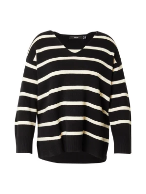 Foto van product Vero Moda Curve Trui 'VMCSaba' zwart / wit