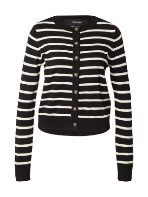 Foto van product VERO MODA Gebreid vest 'VMSABA' zwart / wolwit