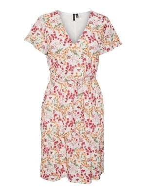 Foto van product VERO MODA Jurk grasgroen / oranje / framboos / wit