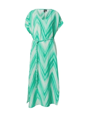 Foto van product VERO MODA Jurk 'JOSIE KUA' jade groen / lichtgroen / wit