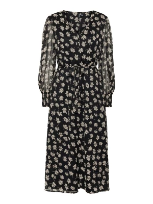 Foto van product VERO MODA Jurk 'Pica' ecru / zwart