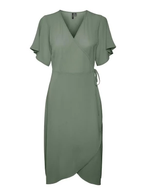 Foto van product VERO MODA Jurk 'Saki' donkergroen