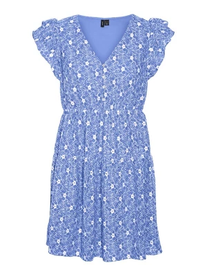 Foto van product VERO MODA Jurk 'SONEY' lichtblauw / wit