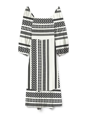 Foto van product VERO MODA Jurk 'VMDICTHE' zwart / wit