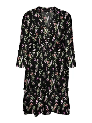Foto van product VERO MODA Jurk 'VMEasy' lichtgroen / orchidee / pastelrood / zwart