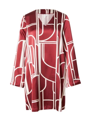 Foto van product VERO MODA Jurk 'VMHADLEY' roestbruin / wit