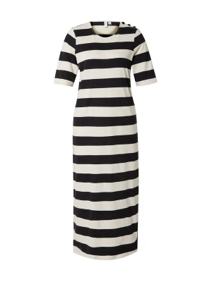 Foto van product VERO MODA Jurk 'VMMILLA' zwart / offwhite