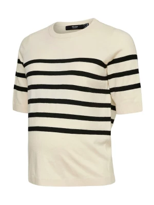 Foto van product Vero Moda Maternity Trui 'VMMSABA' ecru / zwart