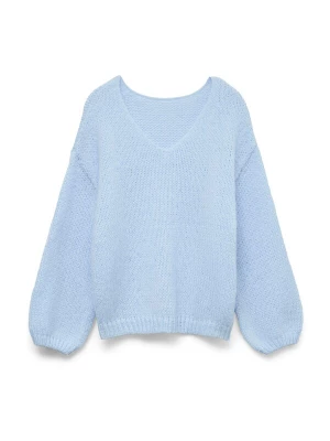 Foto van product VERO MODA Oversized trui 'VMMaybe' lichtblauw