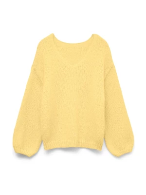 Foto van product VERO MODA Oversized trui 'VMMaybe' lichtgeel