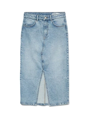 Foto van product VERO MODA Rok 'Vero Moda Denim rok VMNATALIE High waist Midi-rok' blauw denim
