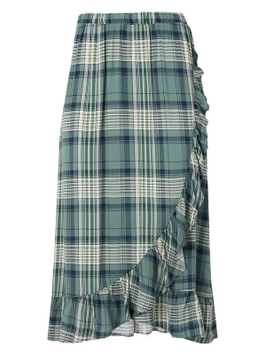 Foto van product VERO MODA Rok 'VMCAMILLO' blauw / pastelgroen / wit