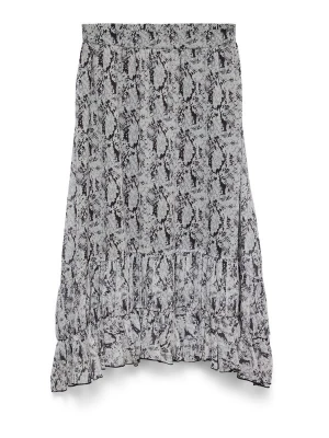 Foto van product VERO MODA Rok 'VMMADISON' grijs / lichtgrijs / zwart