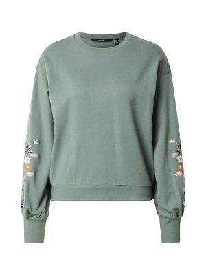 Foto van product VERO MODA Sweatshirt 'VMSELIN' groen / oranje / pink / wit