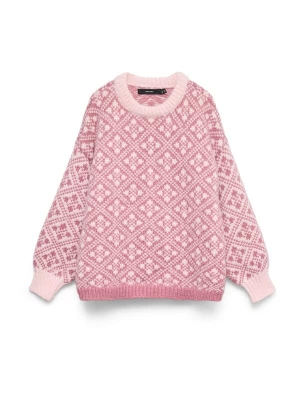 Foto van product VERO MODA Trui 'VMINGA' rosé / eosine / wolwit