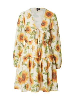 Foto van product VERO MODA Zomerjurk 'VMBIRDIE' geel / limoen / oranje / offwhite
