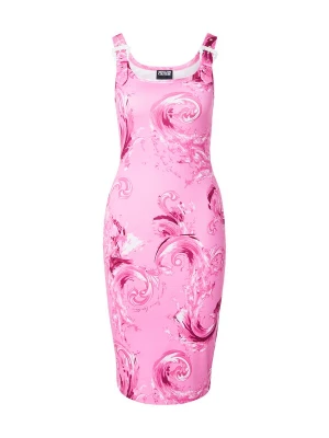 Foto van product Versace Jeans Couture Zomerjurk pink / lichtroze / donkerroze / wit