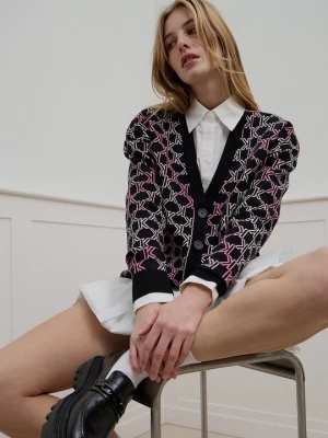Foto van product Vest KARL LAGERFELD donkerroze