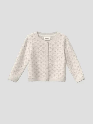 Foto van product Vest met ajourpatroon s.Oliver crème