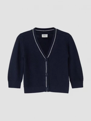 Foto van product Vest met contrasterende strepen s.Oliver blauw