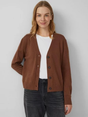 Foto van product Vest met gebreid patroon en zachte knitwear s.Oliver bruin