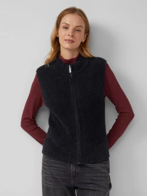 Foto van product Vest met opstaande kraag en zachte warme voering s.Oliver zwart