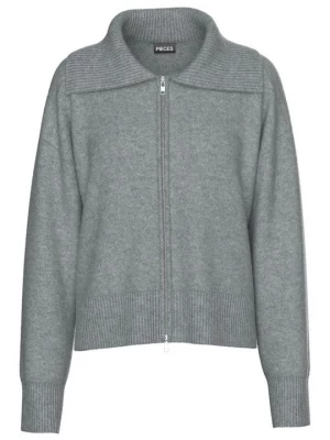 Foto van product Vest Pieces grijs gemêleerd
