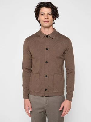 Foto van product Vest Selected gemêleerd bruin