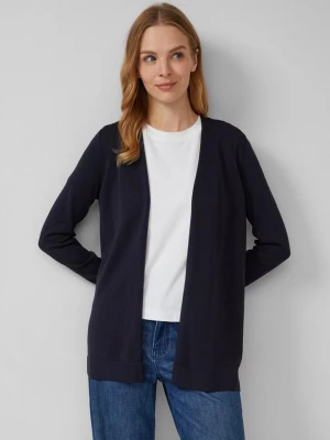 Foto van product Vest van viscose / katoenmix s.Oliver blauw