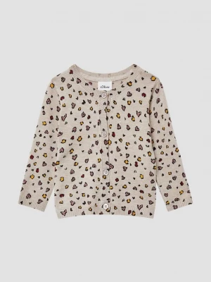 Foto van product Vest van viscosemix met all-over print s.Oliver