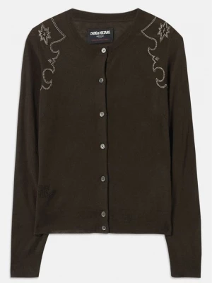 Foto van product Vest Zadig&Voltaire donkerbruin