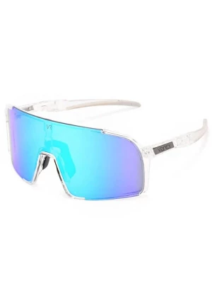 Foto van product VEYREY Sportzonnebril 'Aeroblade' blauw gemêleerd