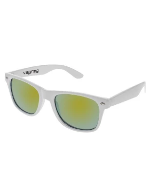 Foto van product VEYREY Zonnebril 'VeyRey Sonnenbrille Nerd verspiegeltes Goldglas' wit