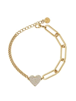 Foto van product Victoria Hyde Armband 'Romantic night' goud / transparant