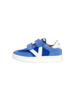Foto van product victoria Sneakers 'Niedrige Ledersneaker für Kinder' blauw