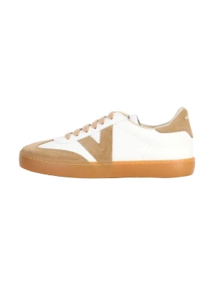 Foto van product victoria Sportieve veterschoen beige