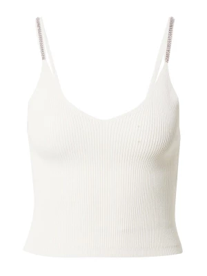 Foto van product VIERVIER Top 'Eva' zilver / offwhite