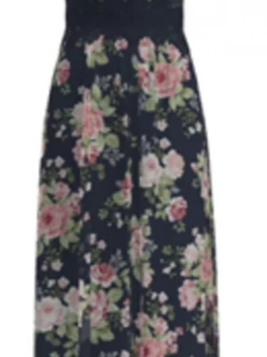 Foto van product VILA Avondjurk 'Milina' navy / appel / oudroze / wit