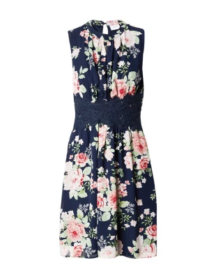 Foto van product VILA Jurk 'MILINA' navy / groen / rosé / wit