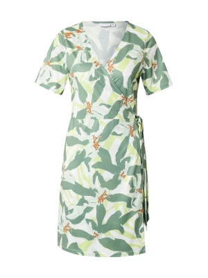 Foto van product VILA Jurk 'VINATALIE' bruin / groen / appel / wit