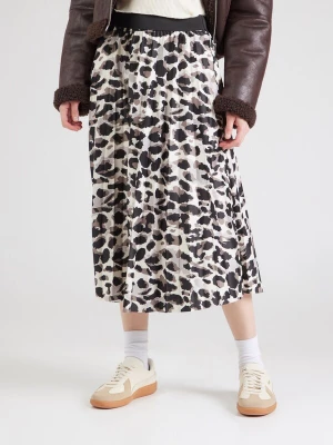 Foto van product VILA Rok 'Nitban' beige / ivoor / zwart