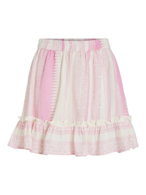 Foto van product VILA Rok 'Tillie' rosa / wit