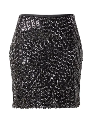 Foto van product VILA ROUGE EDIT Rok 'Viglow' zwart