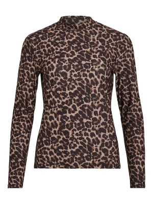 Foto van product VILA Shirt 'Leoa' beige / bruin / zwart