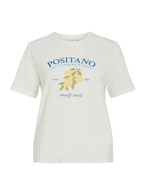 Foto van product VILA Shirt 'VISybilla' blauw / limoen / wit